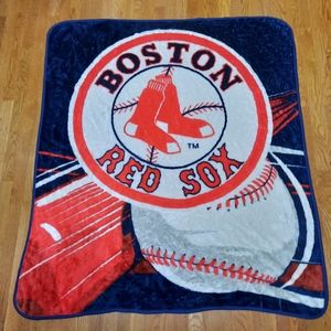 Vintage Boston Red Sox Throw Blanket